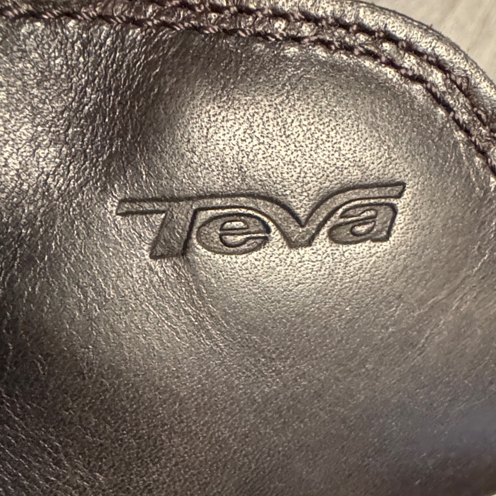 Teva Rich Brown Leather Footwear - Picture 2 of 3